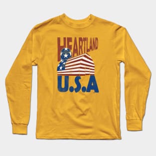 Heartland USA Barn Long Sleeve T-Shirt